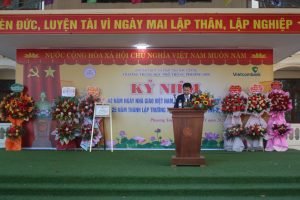 Lễ kỷ niệm truyền thống ngày Nhà giáo Việt Nam 20/11/1982 – 20/11/2024 và Kỷ niệm 25 thành lập Trường THPT Phương Sơn (1999-2024)